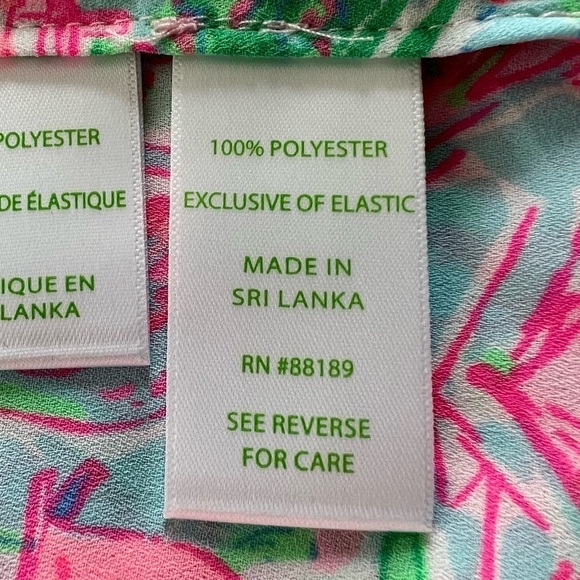 Lilly Pulitzer Maryellen Off shoulder top Spotted On Worth Bali Blue Size XS NEW - Picture 11 of 12